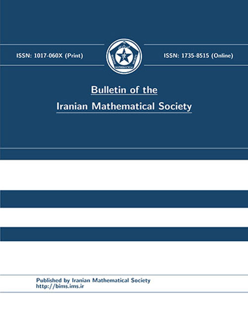 Bulletin of Iranian Mathematical Society - Volume:41 Issue: 5, 2015