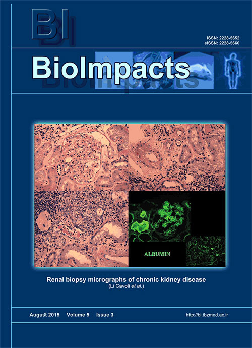 Biolmpacts - Volume:5 Issue: 3, sep 2015
