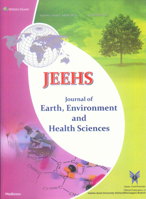 Earth, Environment and Health Sciences - Volume:1 Issue: 2, Jul-Dec 2015