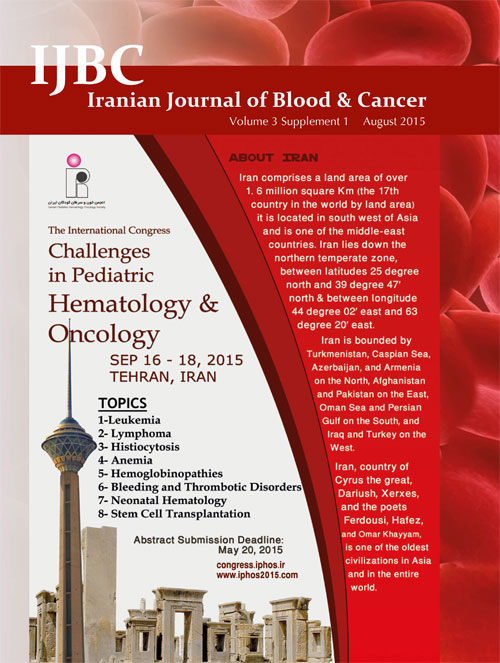 Blood and Cancer - Volume:7 Issue: 4, Summer 2015