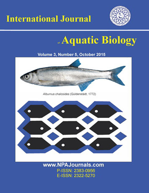 International Journal of Aquatic Biology - Volume:3 Issue: 5, Oct 2015
