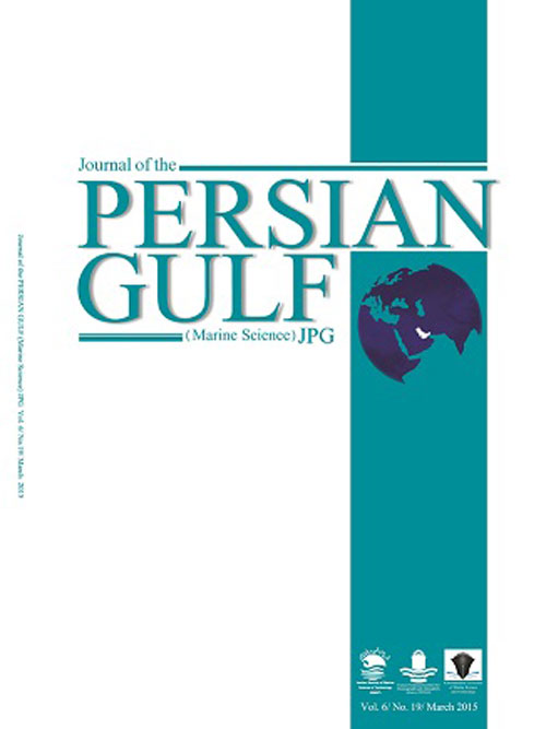 the Persian Gulf (Marine Science) - Volume:6 Issue: 19, Spring 2015