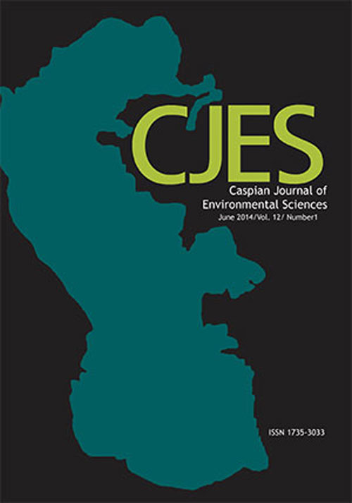 Caspian Journal of Environmental Sciences - Volume:13 Issue: 4, Autumn 2015