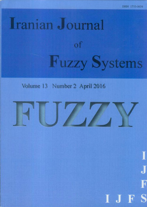 fuzzy systems - Volume:13 Issue: 2, Apr-May 2016