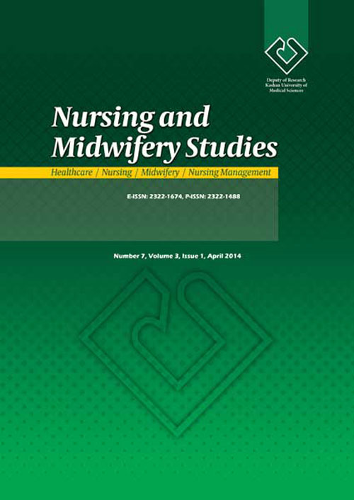 Nursing and Midwifery Studies - Volume:5 Issue: 1, Jan-Mar 2016