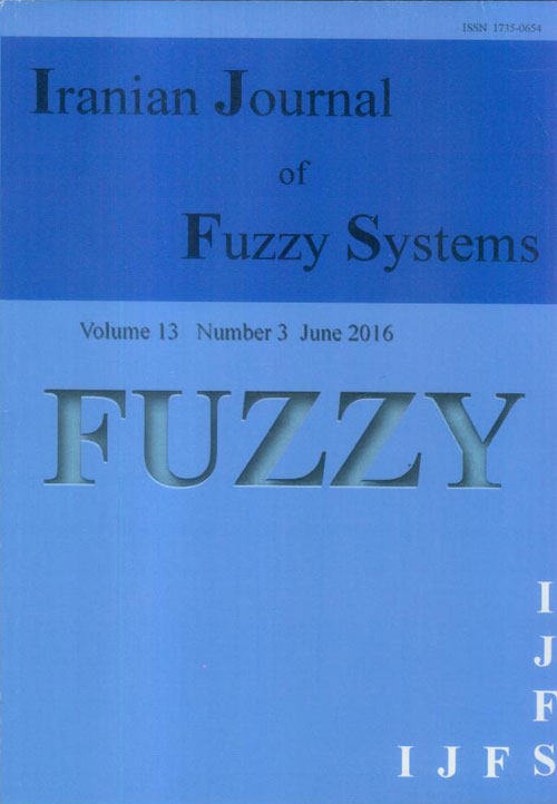 fuzzy systems - Volume:13 Issue: 3, Jun - Jul 2016