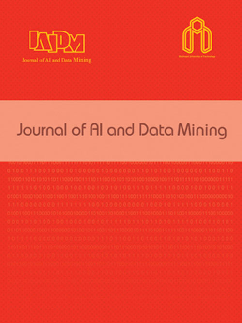 Artificial Intelligence and Data Mining - Volume:4 Issue: 2, Summer-Autumn 2016