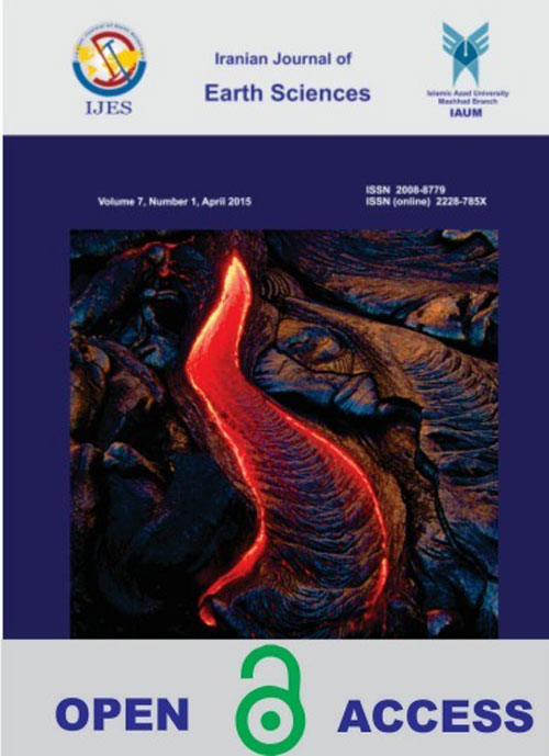 Earth Sciences - Volume:7 Issue: 2, Oct 2015