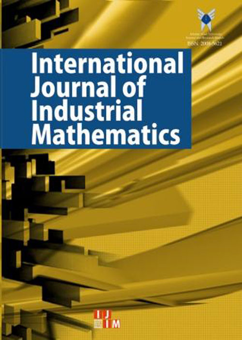 Industrial Mathematics - Volume:8 Issue: 3, Summer 2016