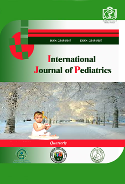 Pediatrics - Volume:4 Issue: 32, Aug 2016