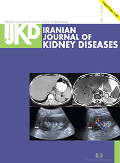 Kidney Diseases - Volume:10 Issue: 4, Jul 2016