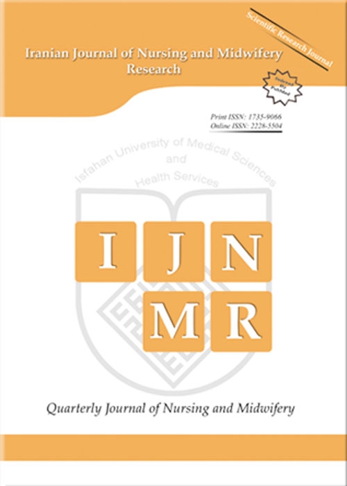 Nursing and Midwifery Research - Volume:21 Issue: 4, Jul-Aug 2016