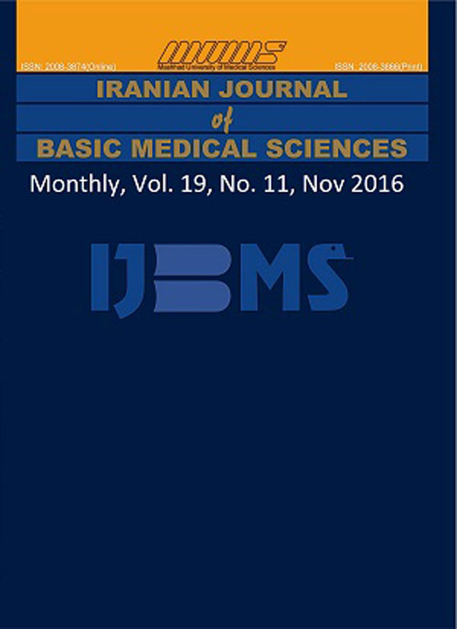 Basic Medical Sciences - Volume:19 Issue: 11, Nov 2016