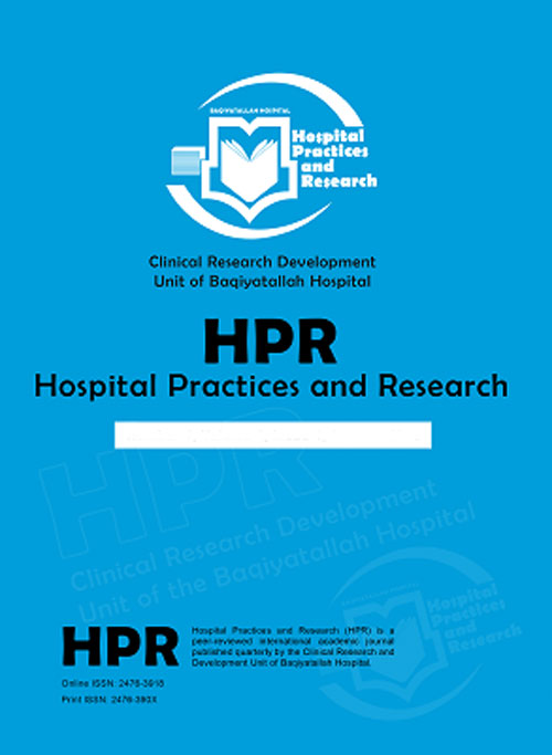 Hospital Practices and Research - Volume:2 Issue: 1, Winter 2017