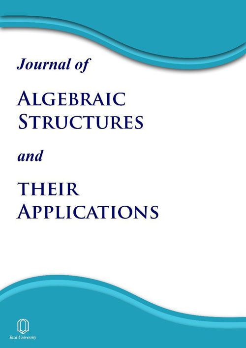 Algebraic Structures and Their Applications - Volume:1 Issue: 2, Summer - Autumn 2014