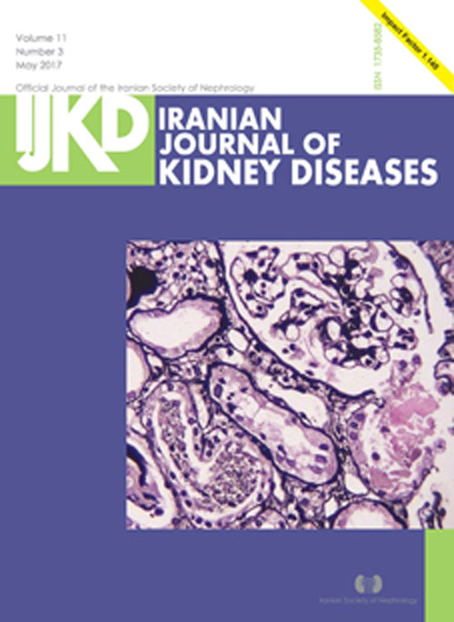 Kidney Diseases - Volume:11 Issue: 3, May 2017