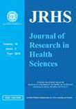 Research in Health Sciences - Volume:17 Issue: 2, Spring 2017