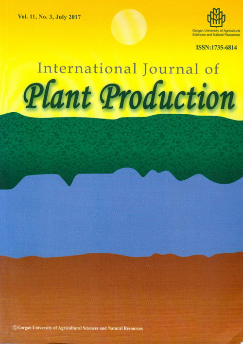 Plant Production - Volume:11 Issue: 3, Jul 2017