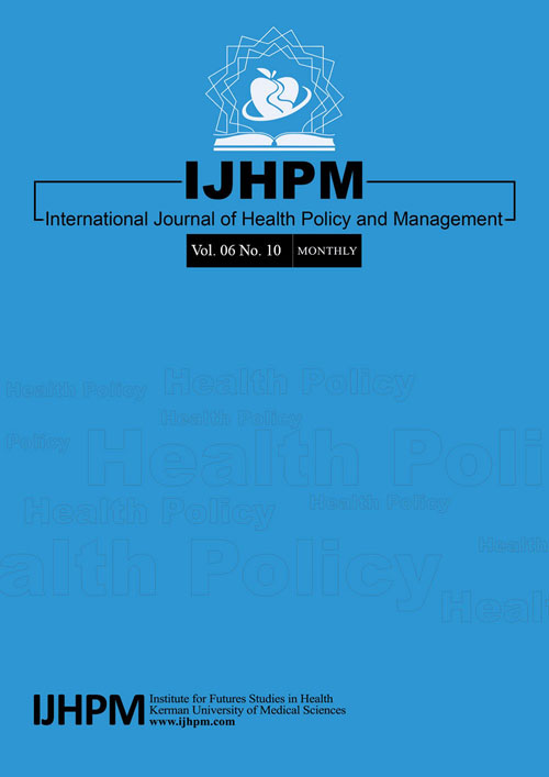 Health Policy and Management - Volume:6 Issue: 10, Oct 2017