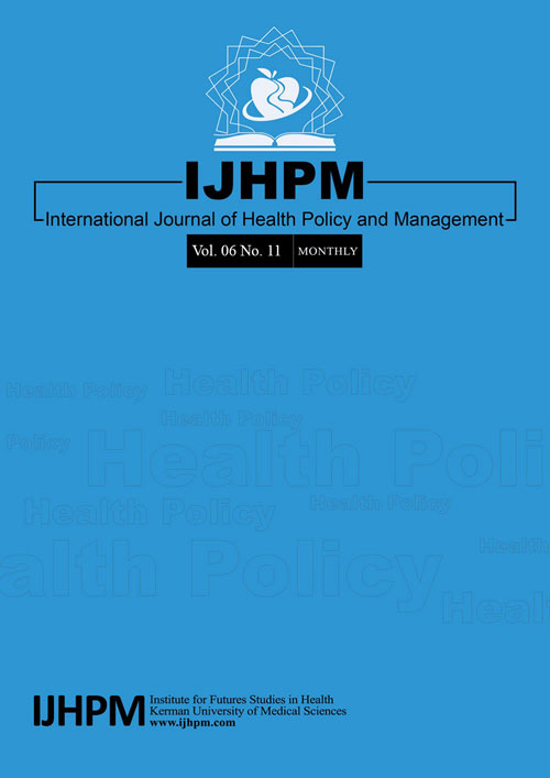 Health Policy and Management - Volume:6 Issue: 11, Nov 2017