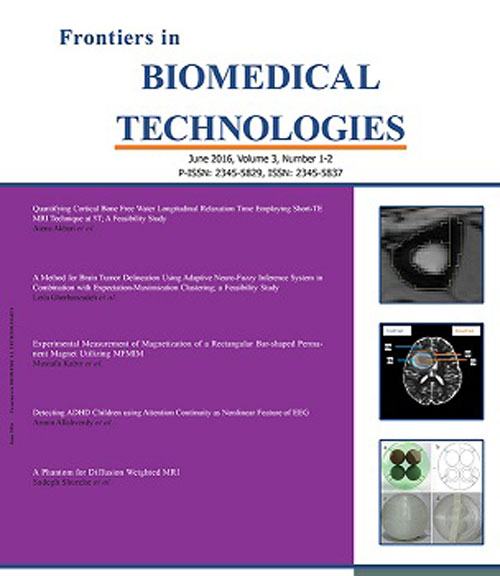 Frontiers in Biomedical Technologies - Volume:3 Issue: 1, Winter-Spring 2016