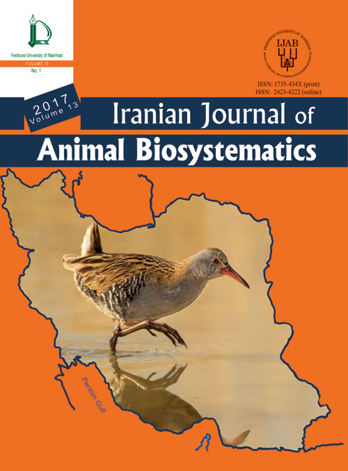 Animal Biosystematics - Volume:13 Issue: 1, Winter-Spring 2017