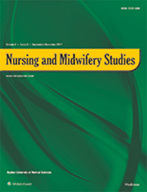 Nursing and Midwifery Studies - Volume:6 Issue: 4, Oct-Dec 2017