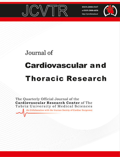 Cardiovascular and Thoracic Research - Volume:10 Issue: 1, Mar 2018
