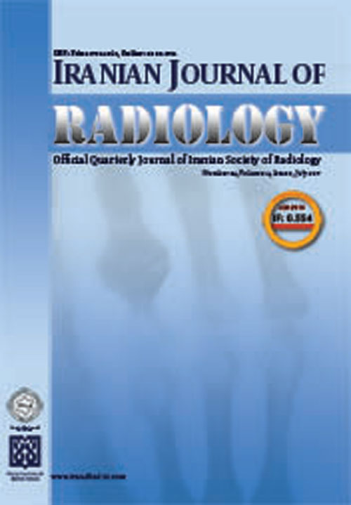 Iranian Journal of Radiology - Volume:15 Issue: 1, Jan 2018