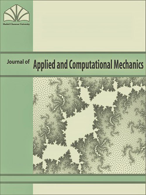 Applied and Computational Mechanics - Volume:2 Issue: 2, Spring 2016