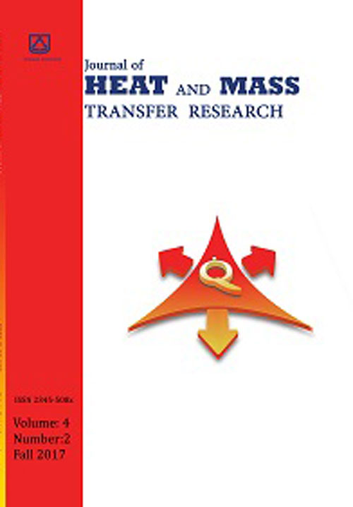 Heat and Mass Transfer Research - Volume:4 Issue: 2, Summer and Autumn 2017