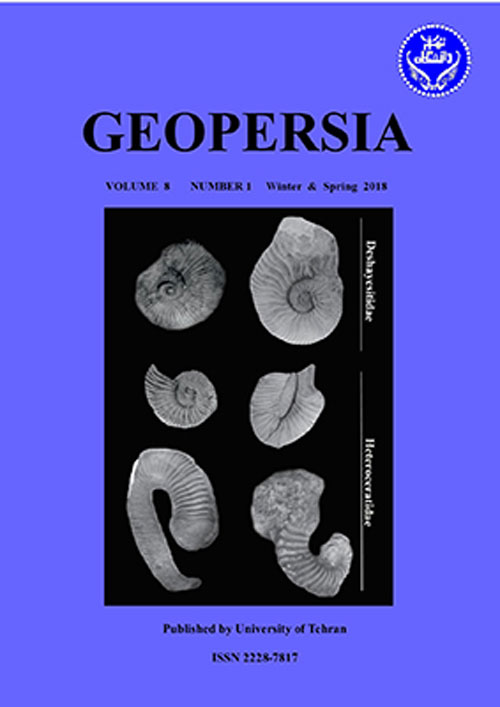 Geopersia - Volume:8 Issue: 1, Winter-Spring 2018