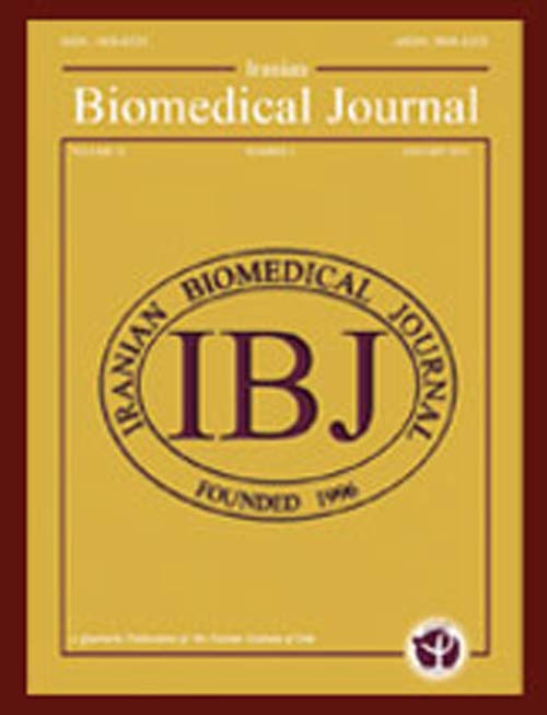 Iranian Biomedical Journal - Volume:22 Issue: 5, Sep 2018