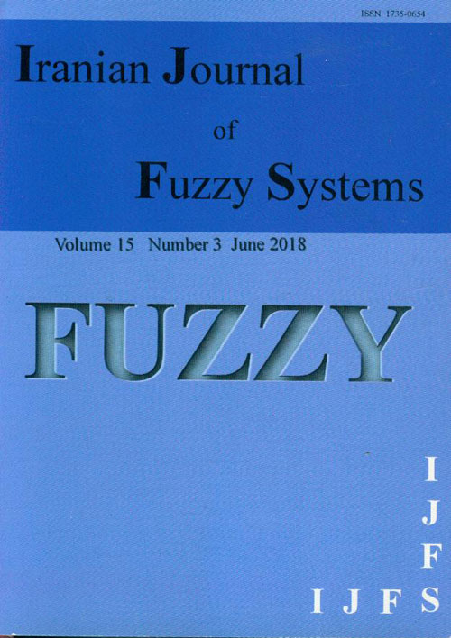 fuzzy systems - Volume:15 Issue: 3, May-June 2018