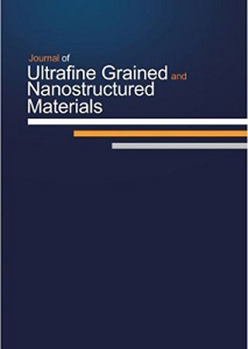 Ultrafine Grained and Nanostructured Materials - Volume:51 Issue: 1, Jun 2018