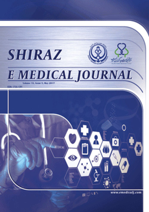Shiraz Emedical Journal - Volume:19 Issue: 7, Jul 2018