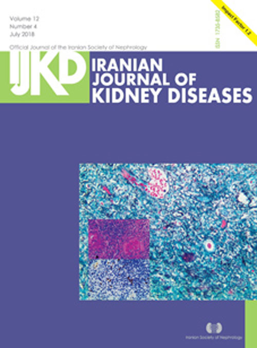 Kidney Diseases - Volume:12 Issue: 4, Jul 2018