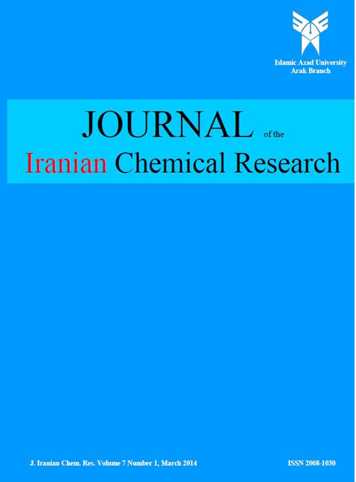 Chemical Research - Volume:5 Issue: 1, Winter 2012
