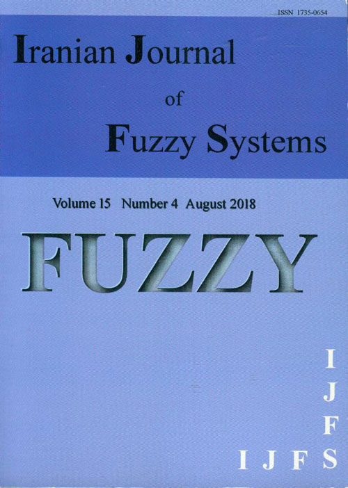 fuzzy systems - Volume:15 Issue: 4, Jul - Aug 2018