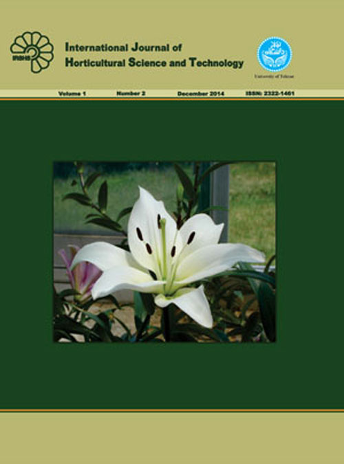 Horticultural Science and Technology - Volume:5 Issue: 1, Winter - Spring 2018