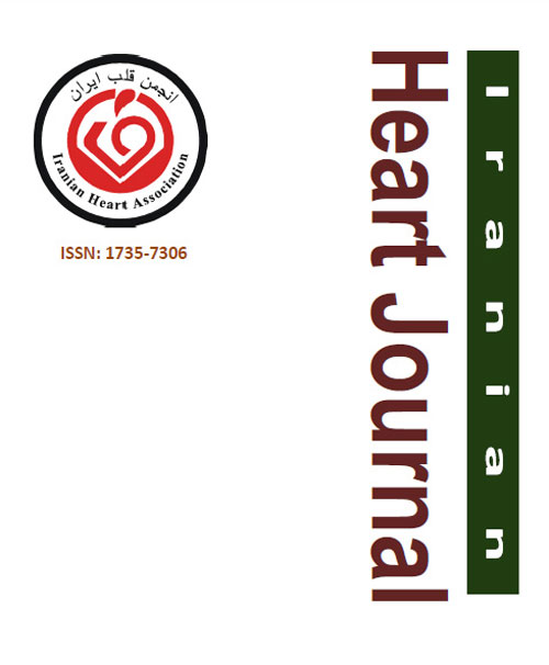Iranian Heart Journal - Volume:19 Issue: 4, Winter 2018