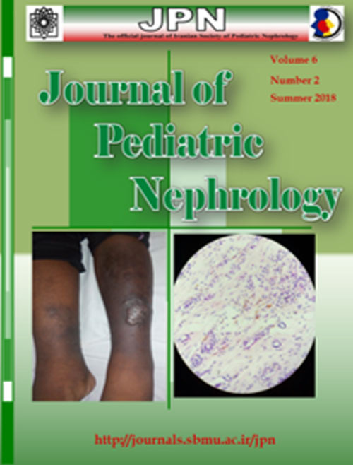 Pediatric Nephrology - Volume:6 Issue: 2, Summer 2018