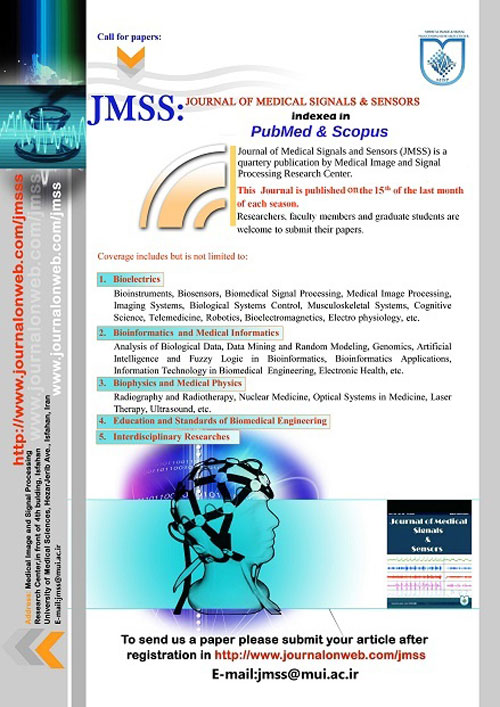 Medical Signals and Sensors - Volume:9 Issue: 1, Jan-Mar 2019