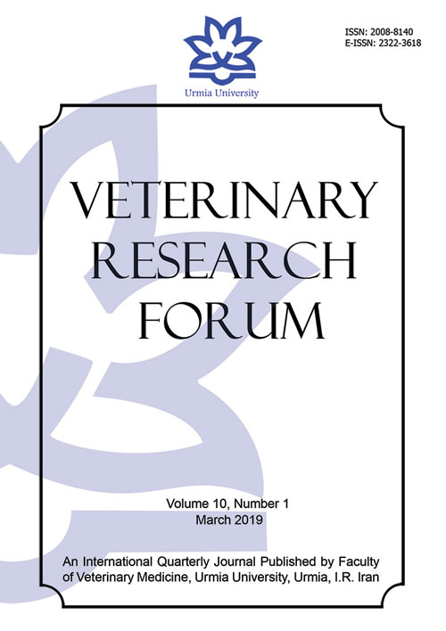Veterinary Research Forum - Volume:10 Issue: 1, Winter 2019