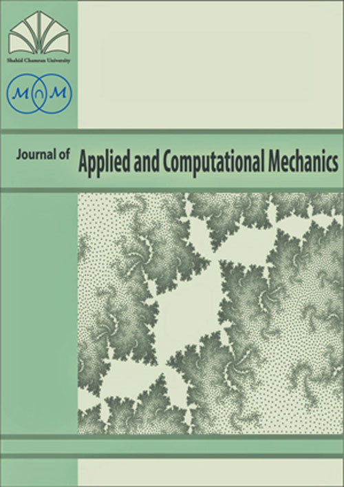 Applied and Computational Mechanics - Volume:5 Issue: 3, Spring 2019