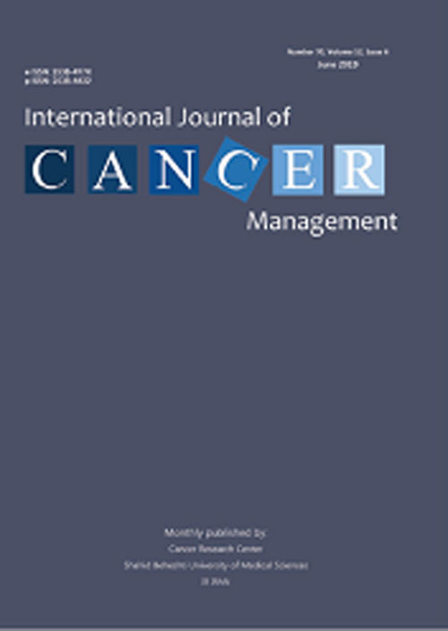 Cancer Management - Volume:12 Issue: 5, May 2019