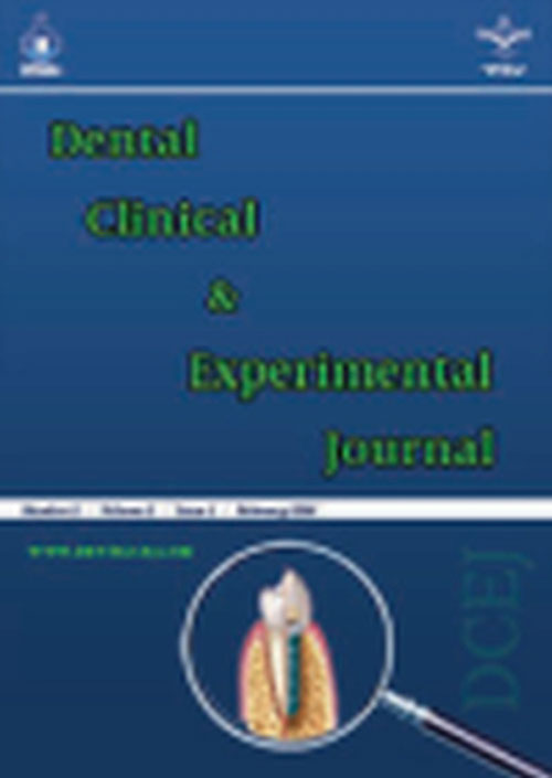 Dental Clinical and Experimental Journal - Volume:4 Issue: 1, Dec 2018