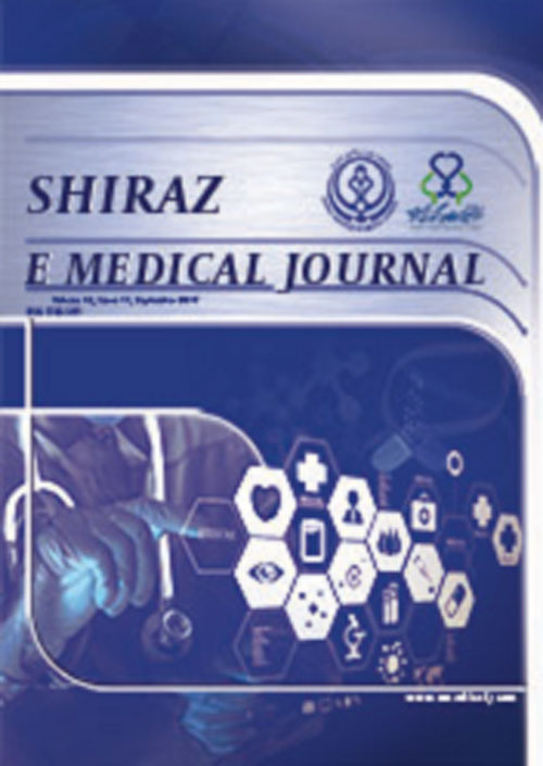 Shiraz Emedical Journal - Volume:20 Issue: 12, Dec 2019