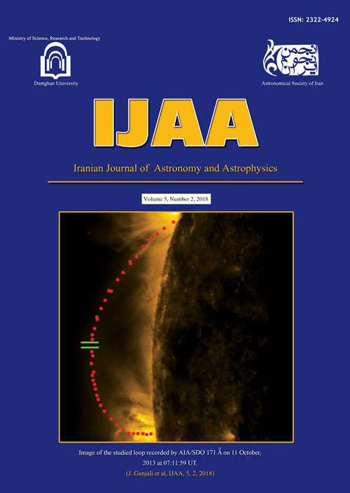 Astronomy and Astrophysic - Volume:6 Issue: 2, Autumn 2019