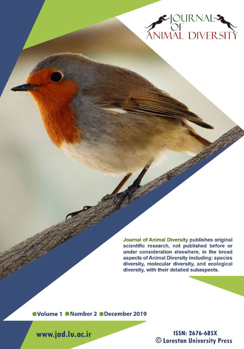 Animal Diversity - Volume:1 Issue: 2, Dec 2019